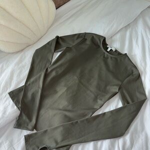 Khy Olive Long Sleeve Top